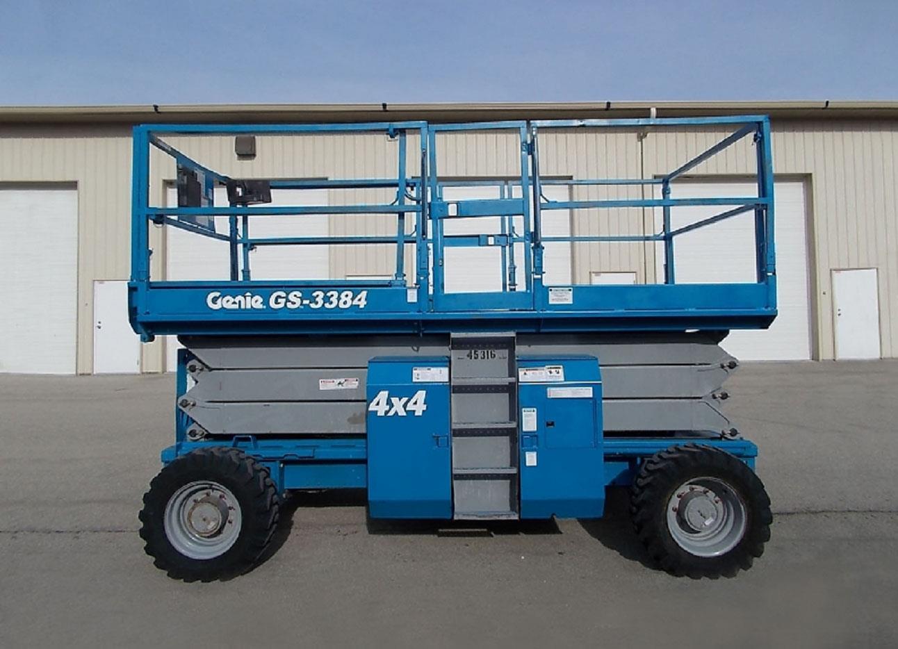 Rental store for 33  OFF ROAD SCISSOR LIFT 84  WIDE in Bellingham WA