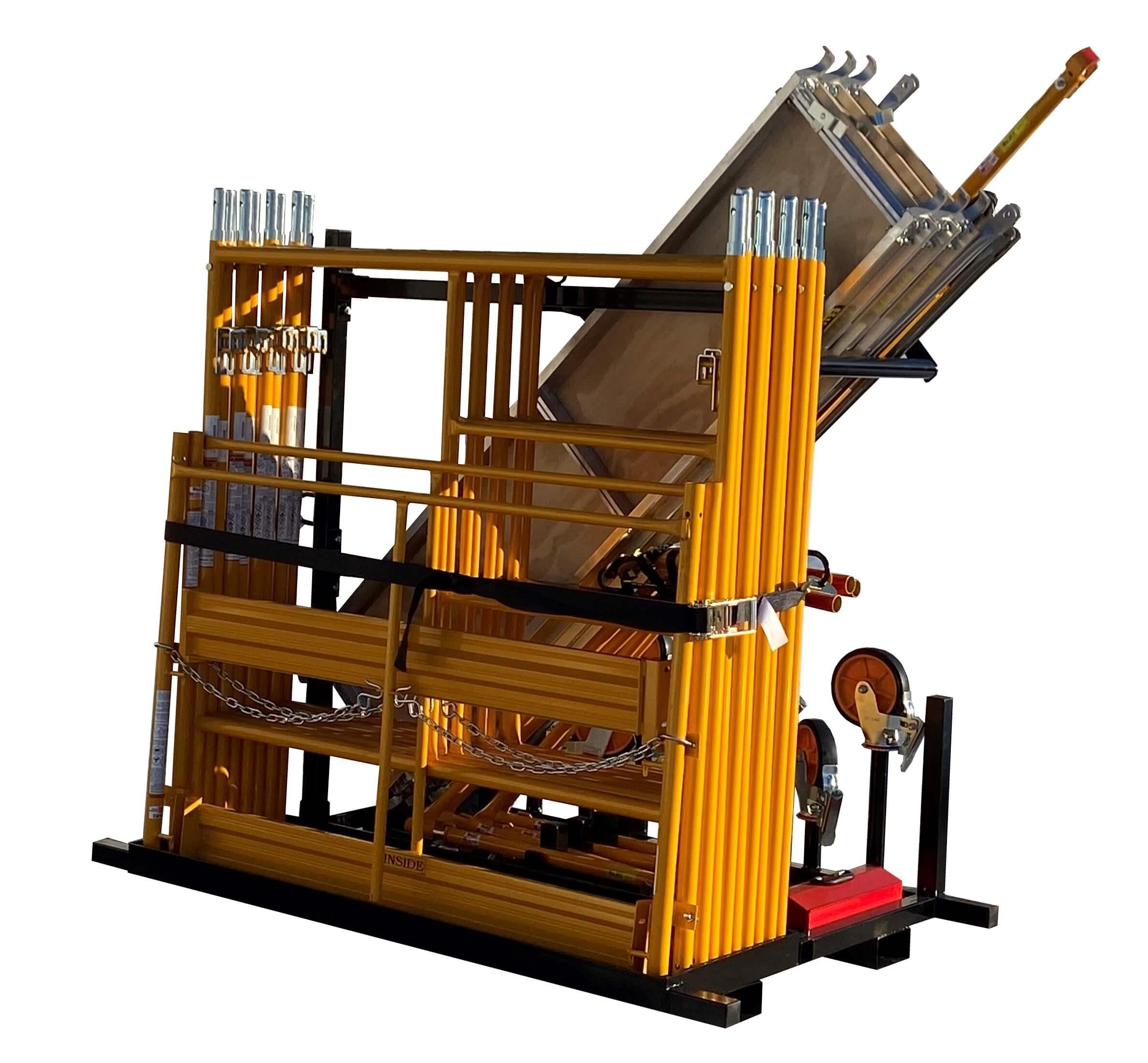 Rental store for 10  EZ RACK SCAFFOLDING PACKAGE W JACK in Bellingham WA