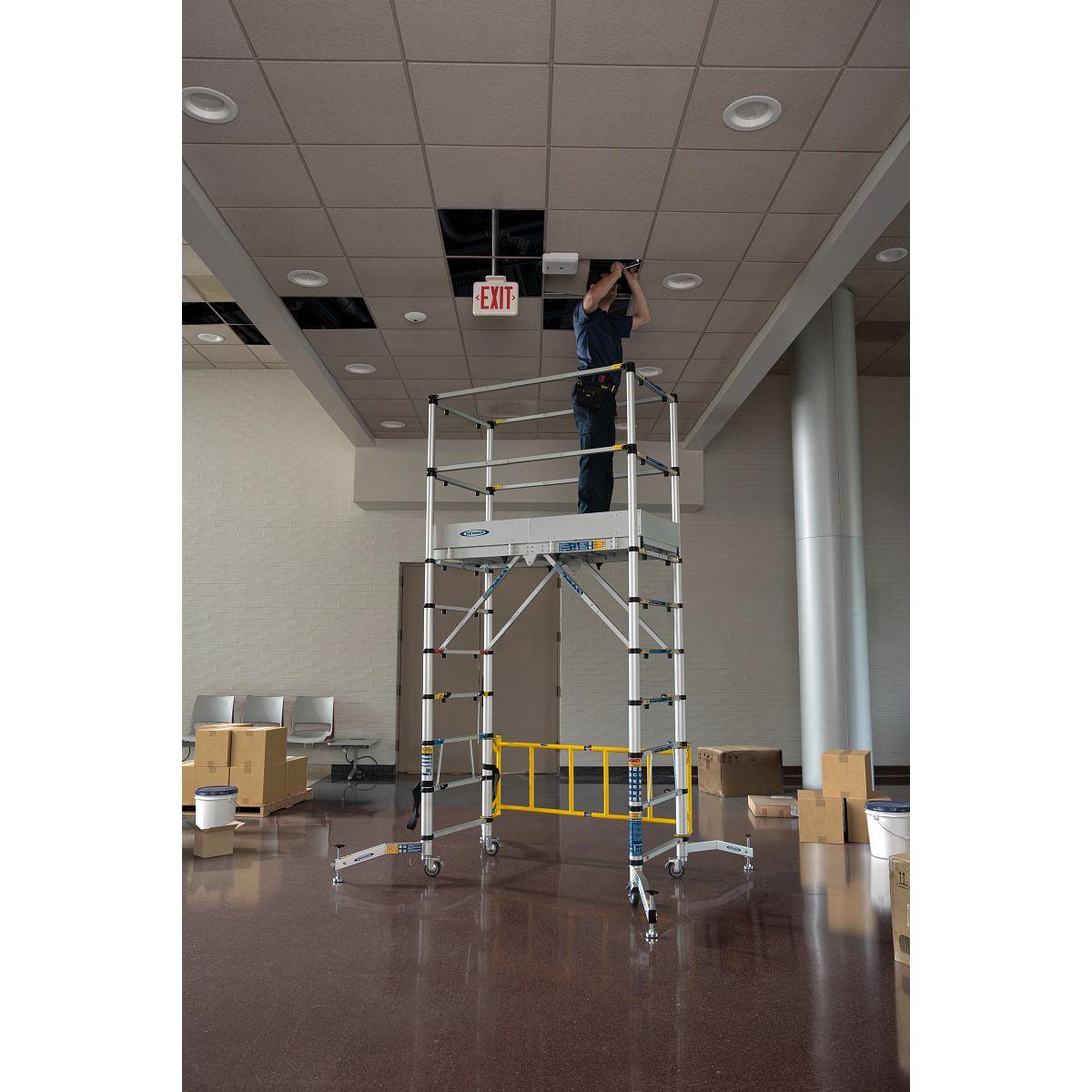 Rental store for TELESCOPING SCAFFOLD COMPACT 6FT TALL in Bellingham WA